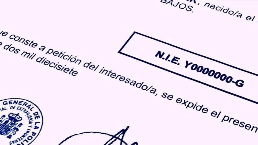 NIE Number for EU Citizens